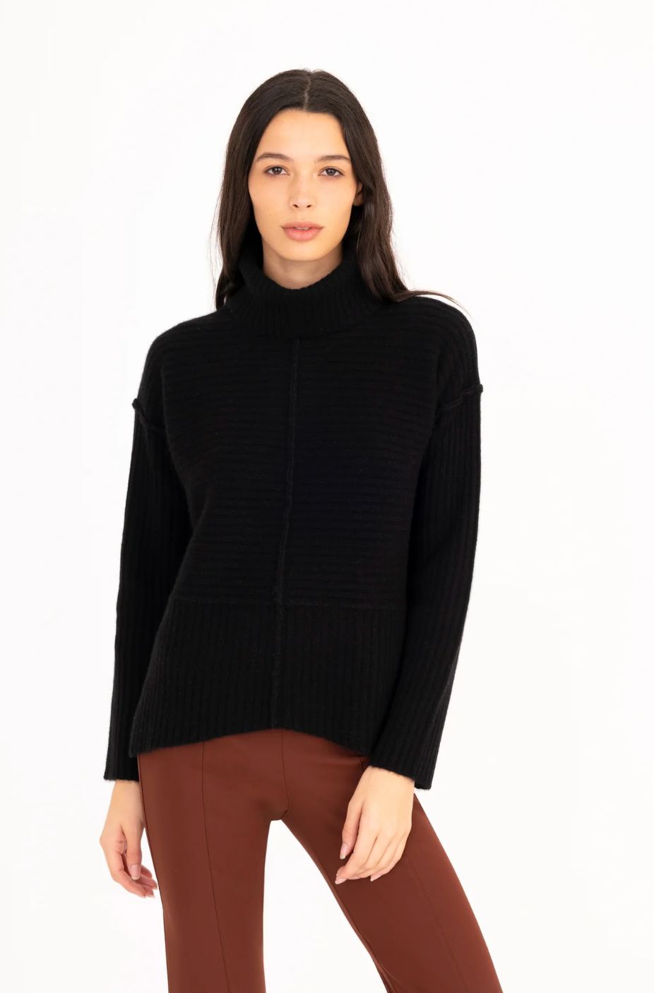 Elaine Kim Echo Sweater in Black
