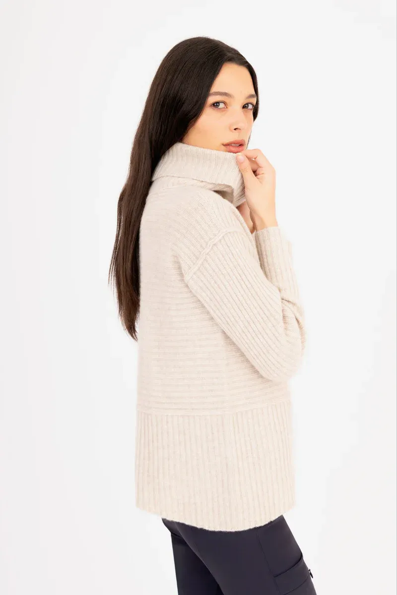 Elaine Kim Echo Sweater in Oat