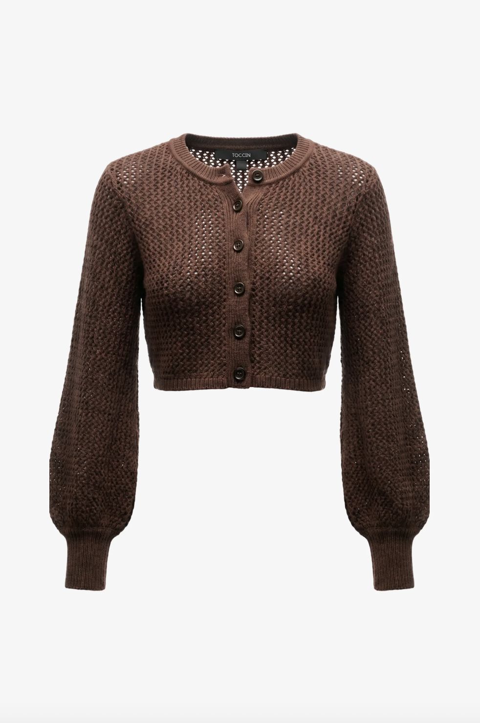 Toccin Tori Blouson Sleeve Cardigan