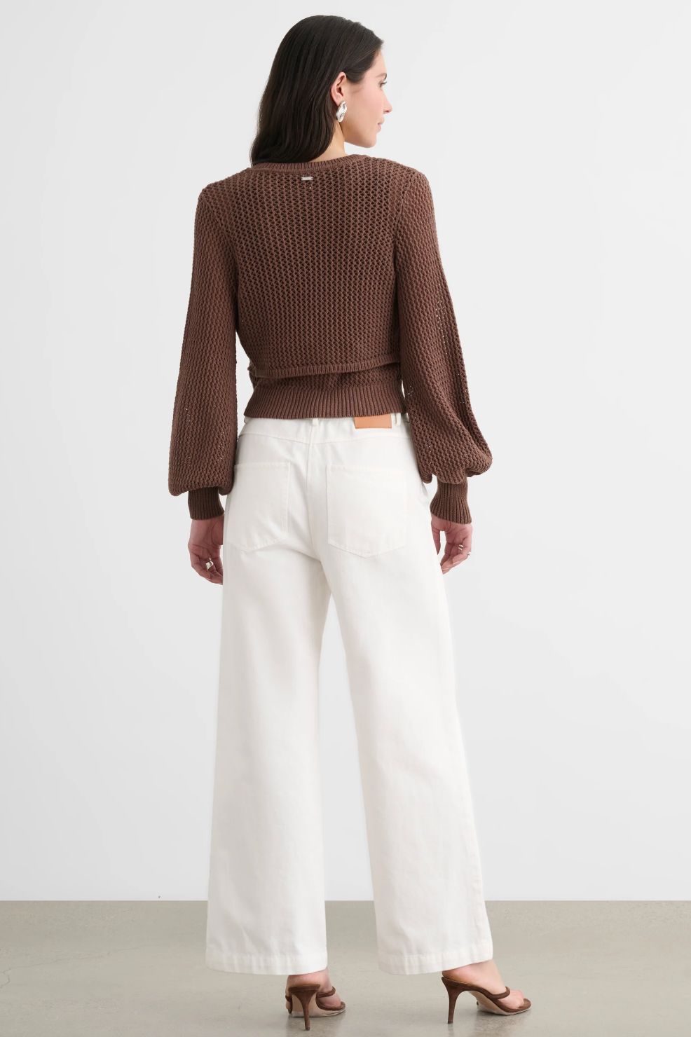 Toccin Tori Blouson Sleeve Cardigan