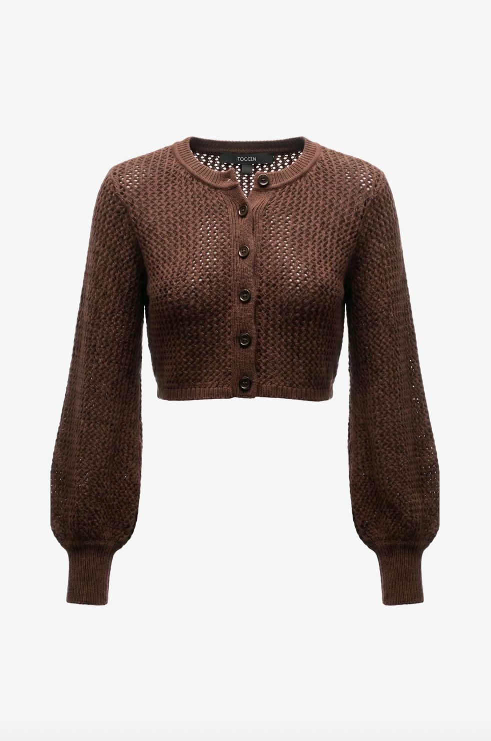 Toccin Tori Blouson Sleeve Cardigan
