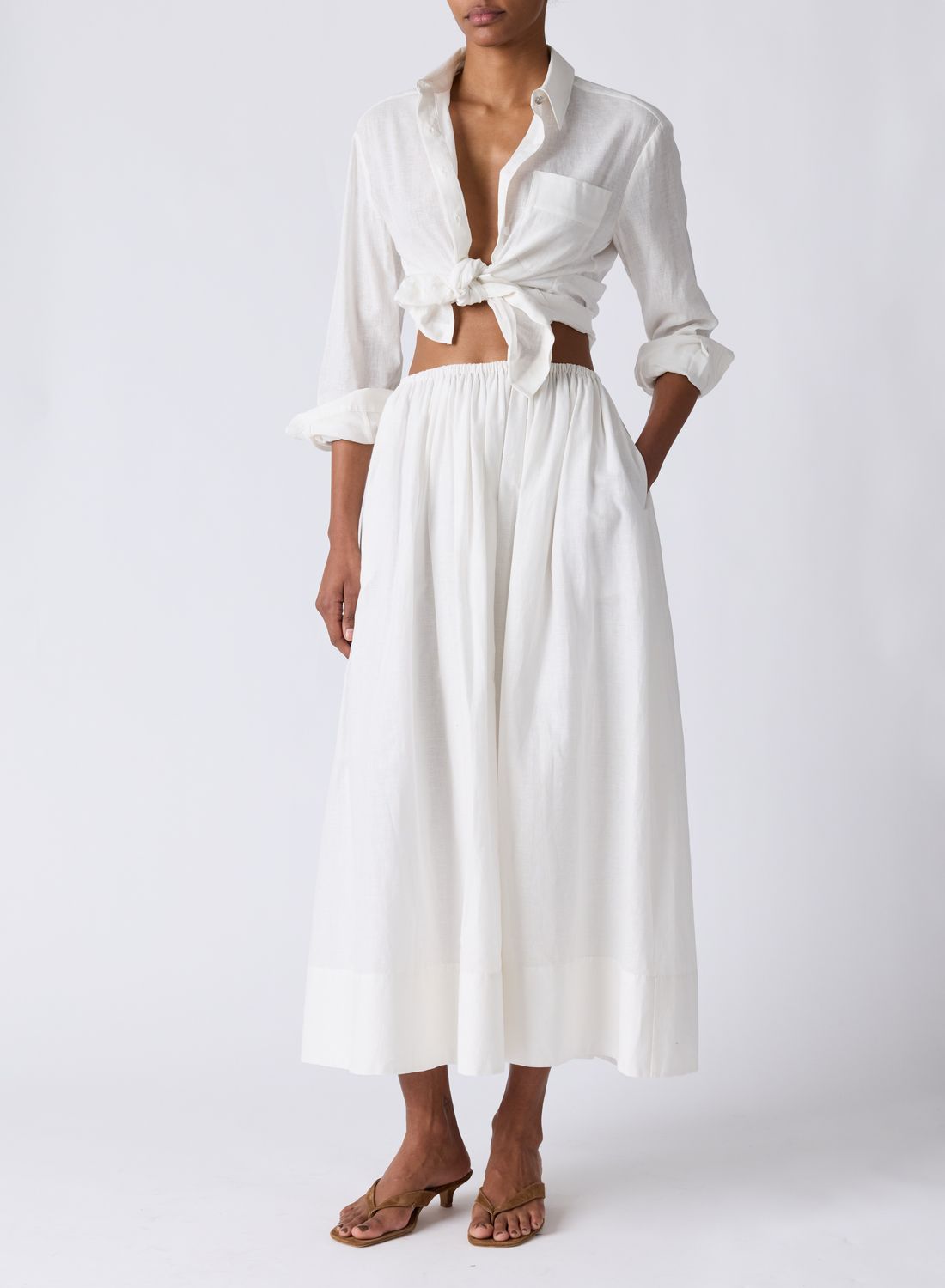 Toccin Imogen Midi Skirt