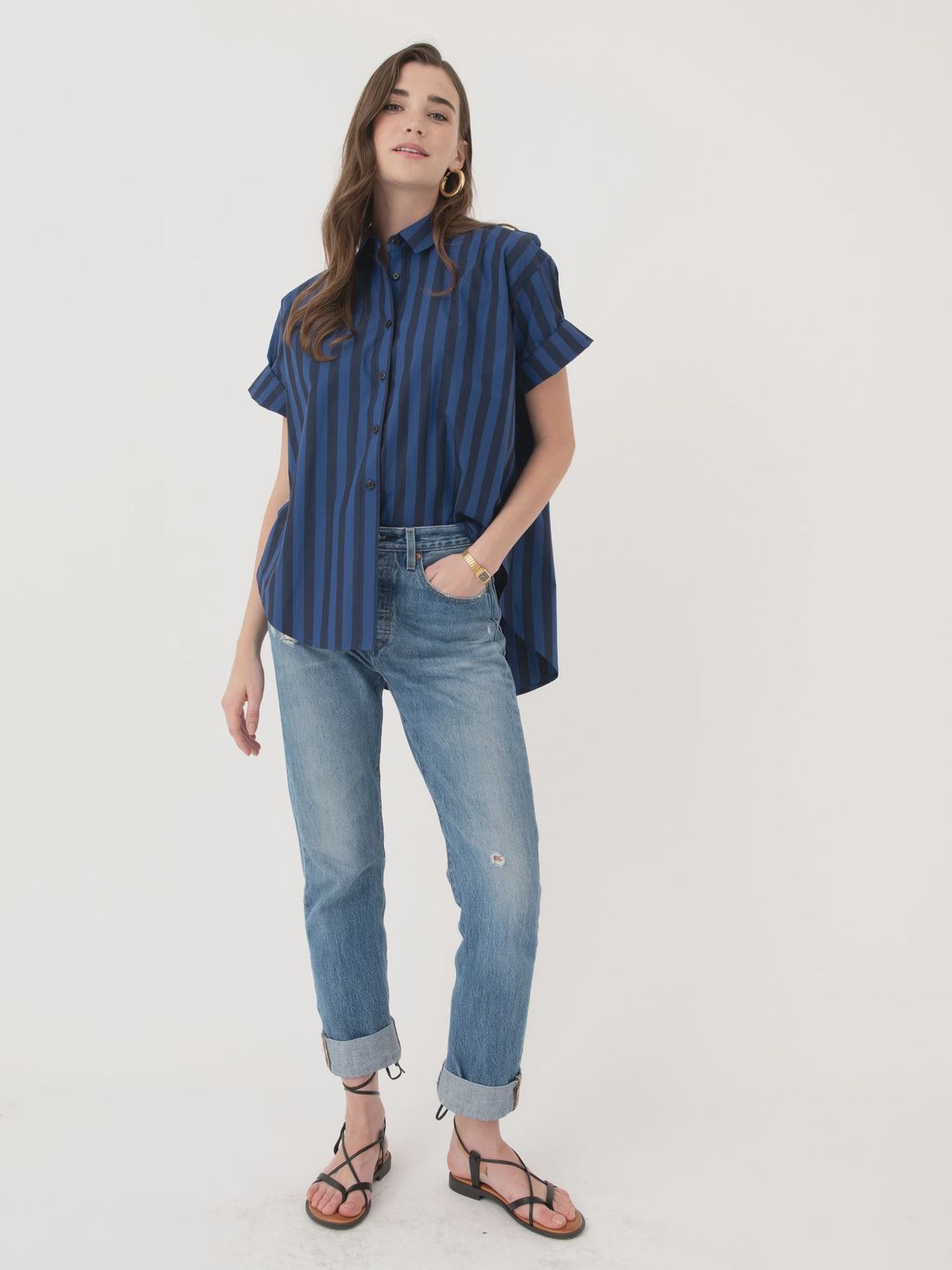 Heather Harlan Short Sleeve Swing Shirt
