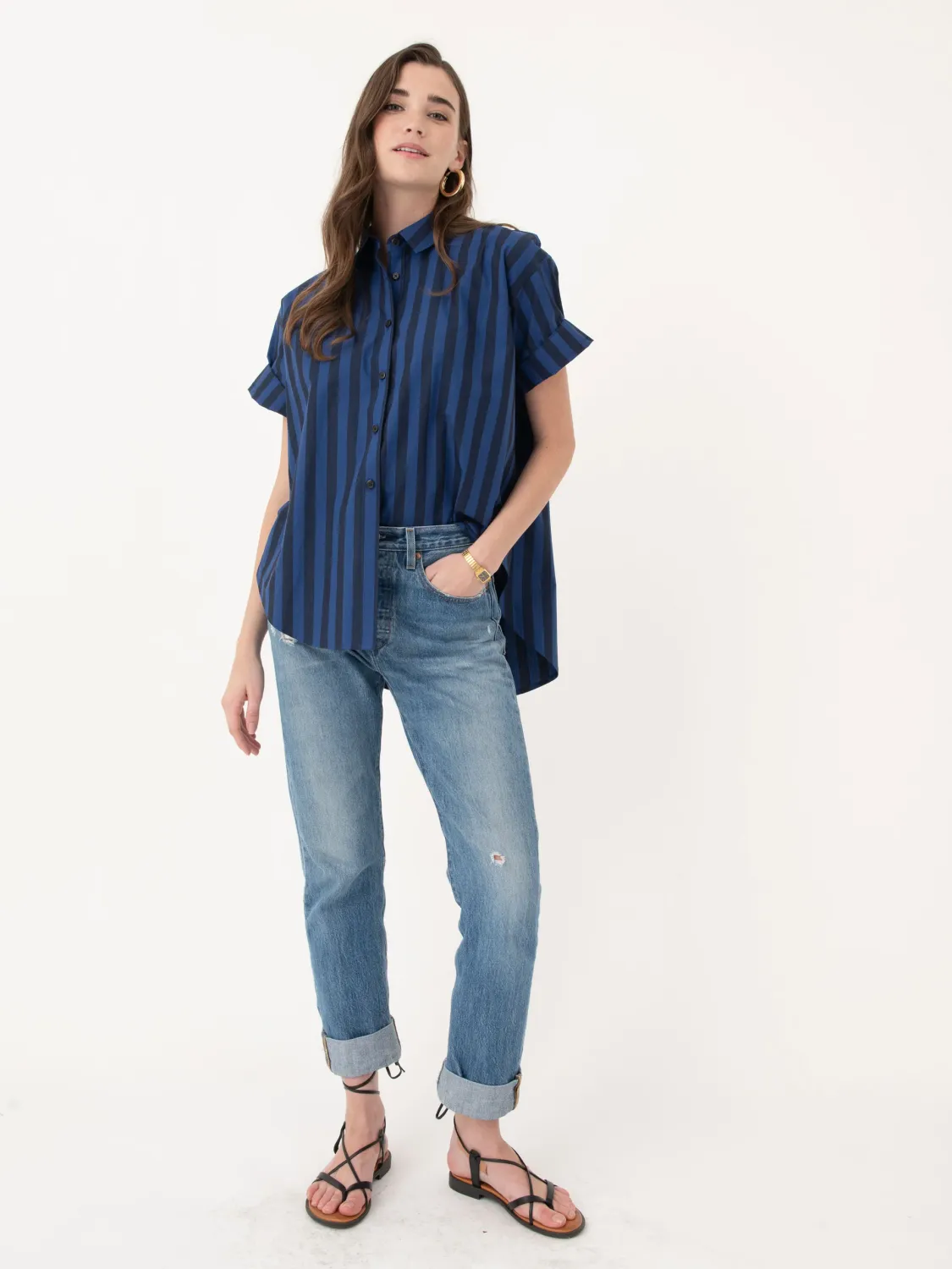 Heather Harlan Short Sleeve Swing Shirt