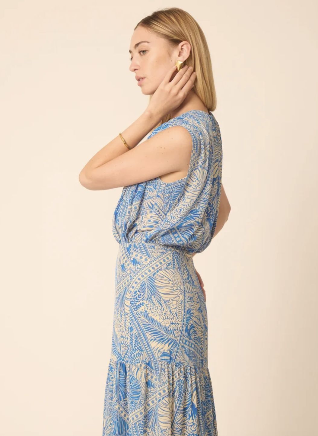 Gilner Farrar Amelia Dress in Yucatan Print