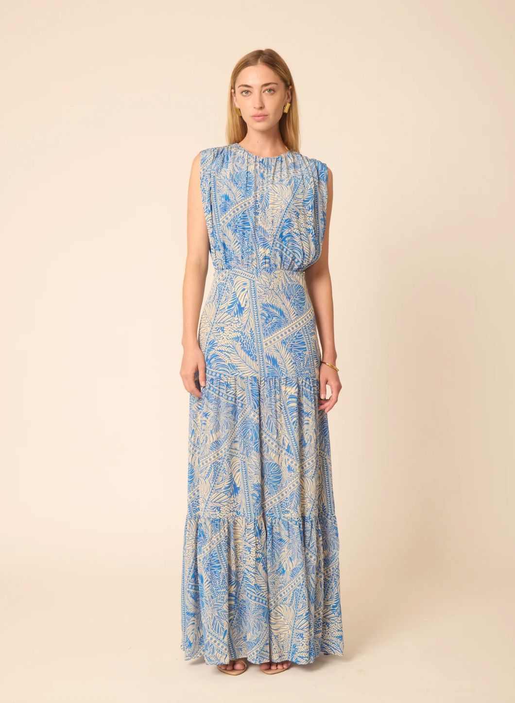 Gilner Farrar Amelia Dress in Yucatan Print