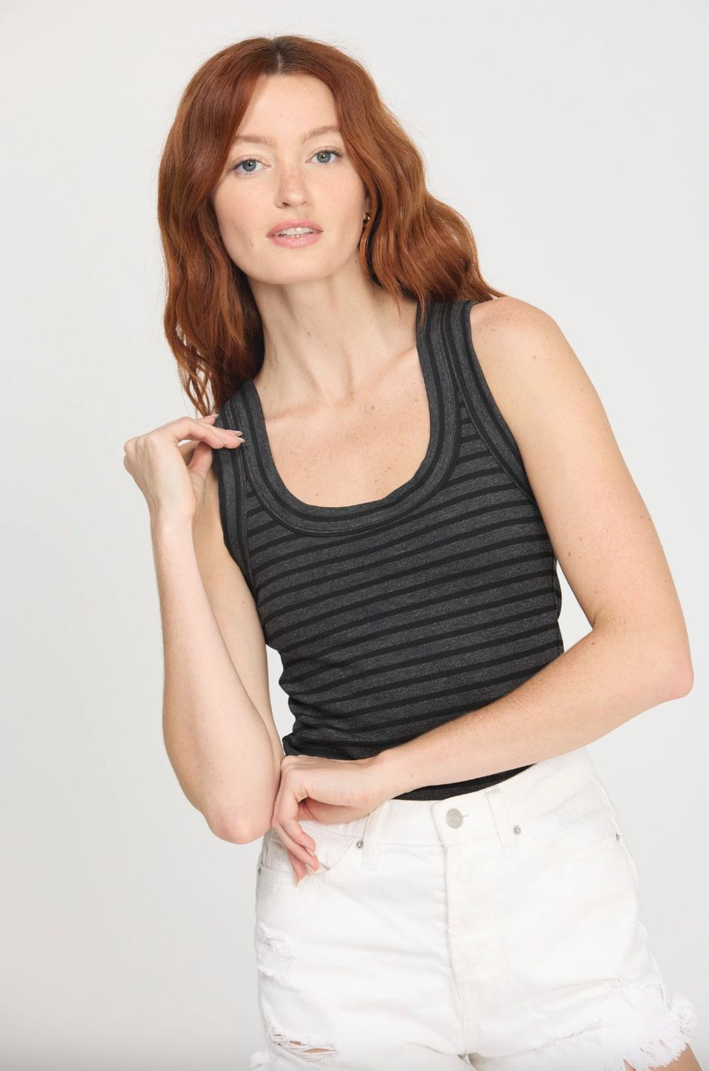Project Social T Anouk Striped Tank