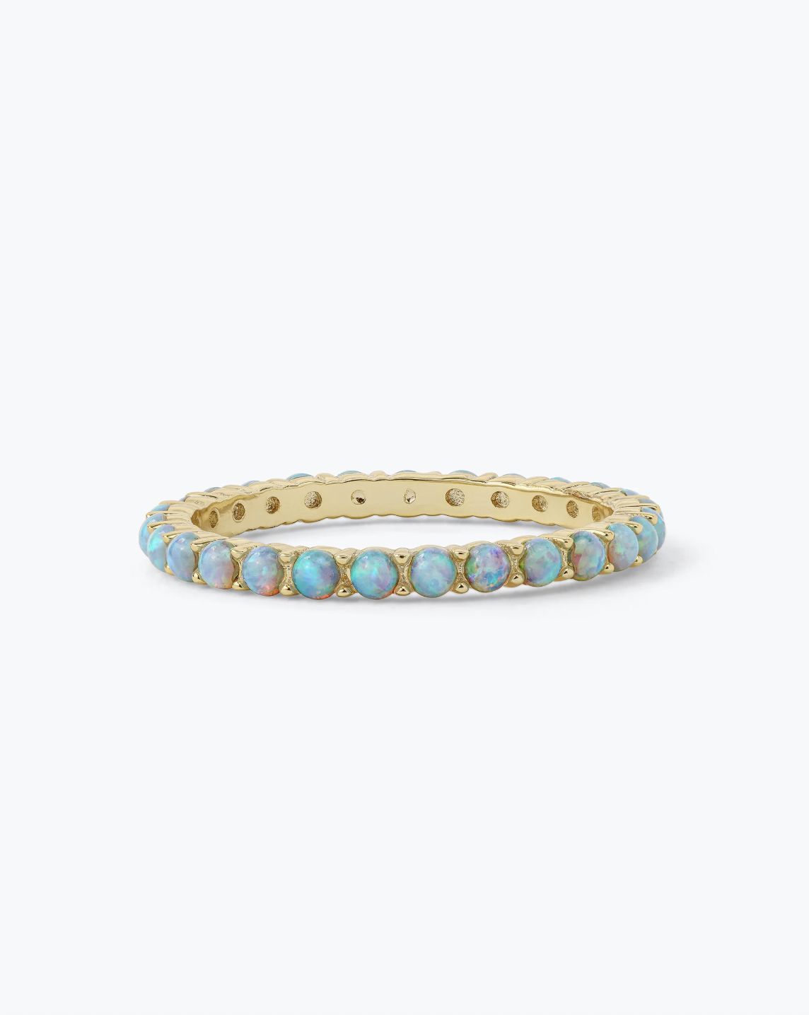 Melinda Maria The Micro Heiress Ring Blue Opal