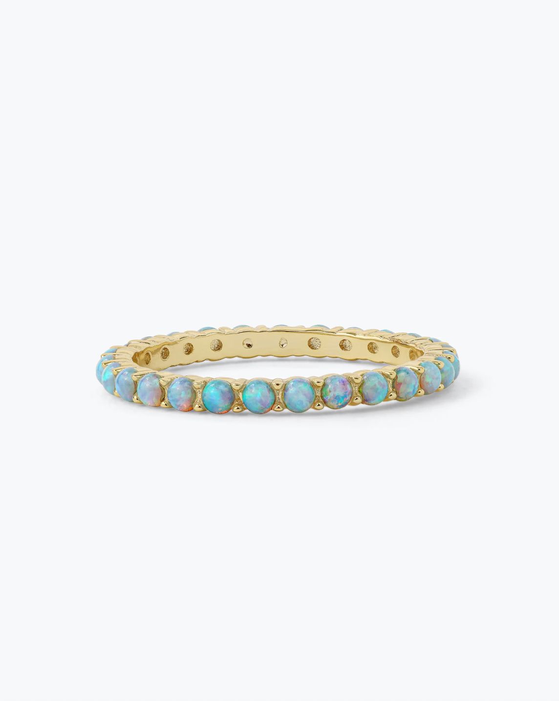 Melinda Maria The Micro Heiress Ring Blue Opal