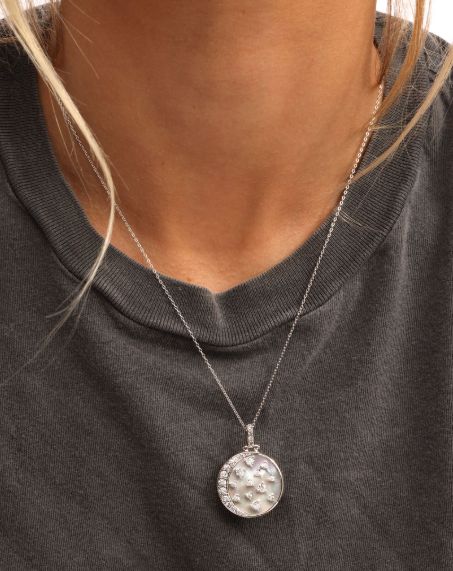 Melinda Maria Sweet Dreams Necklace in Silver