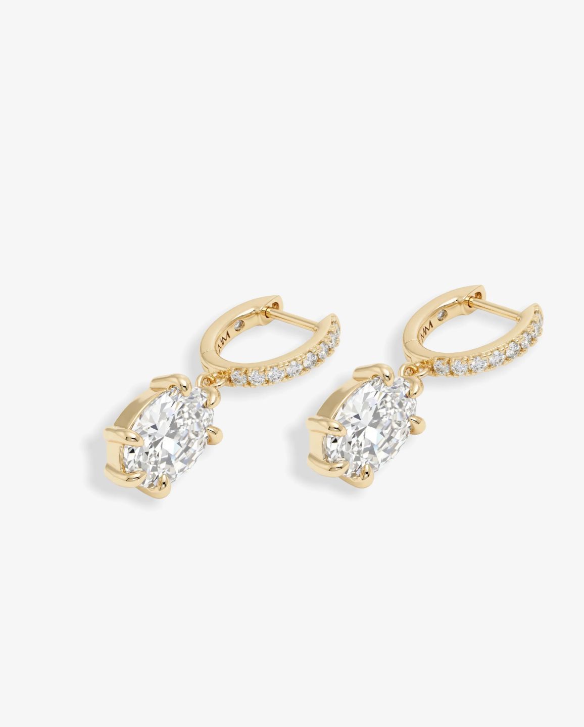 Melinda Maria She's on Point Earring in Gold