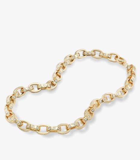 Melinda Maria Ashley Chain Link Necklace 16"