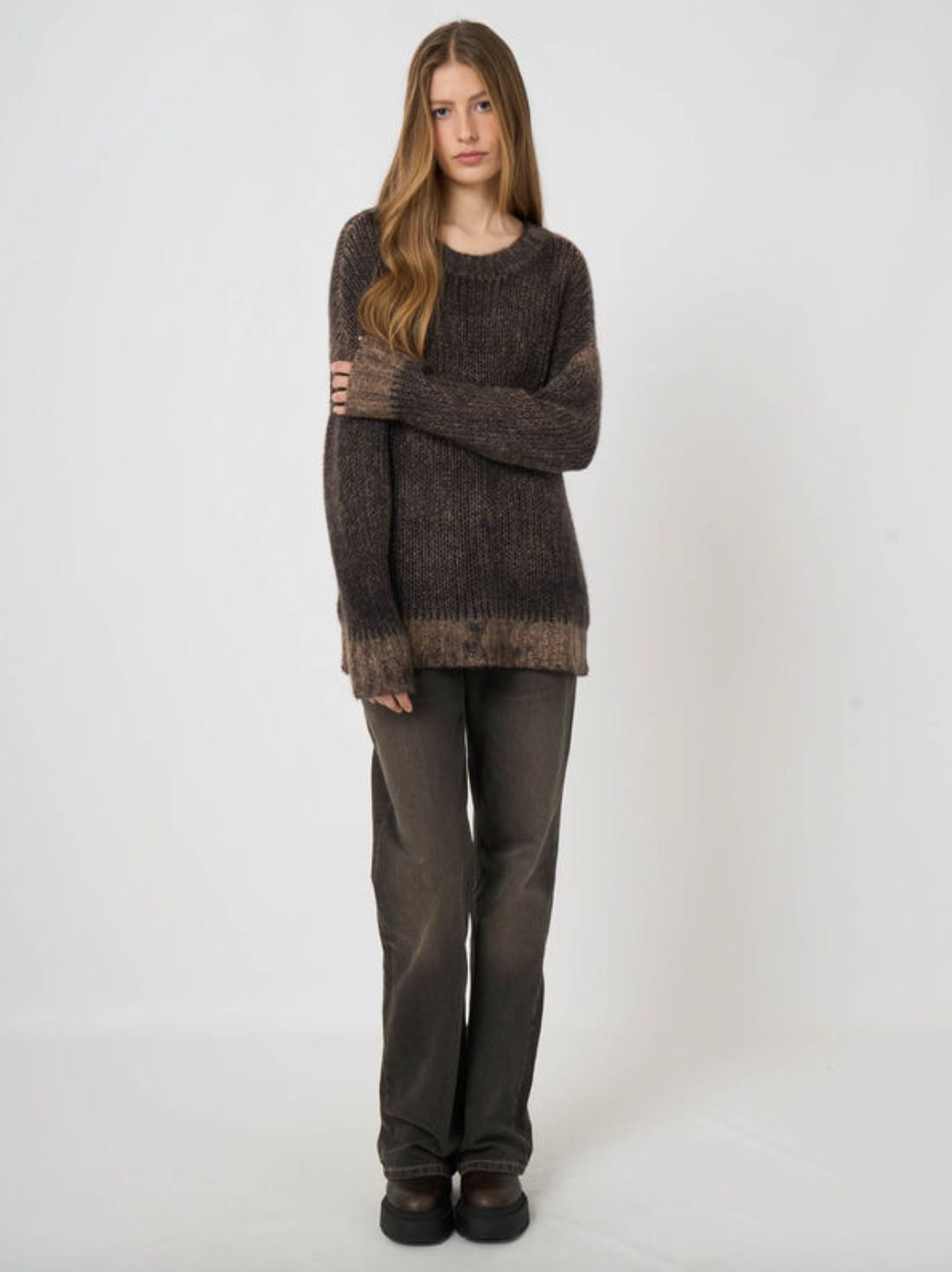 Repeat Cashmere Pullover Chital Sweater