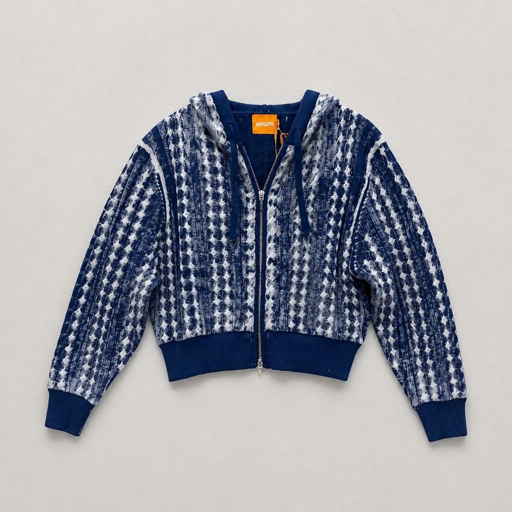 WISPR Imy Inked Hoodie, Color: Blue/White, Size: XS