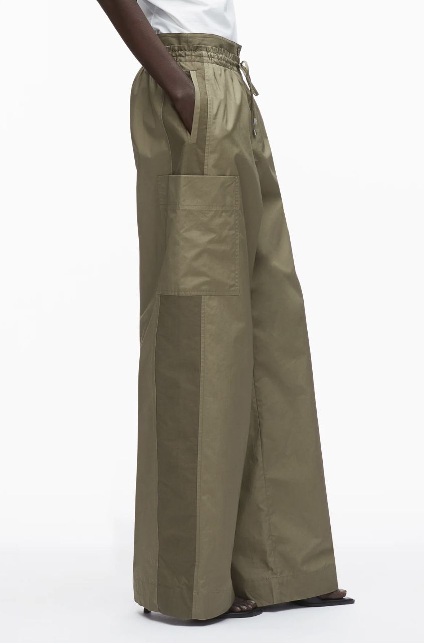 Phillip Lim Double Waistband Poplin Pant