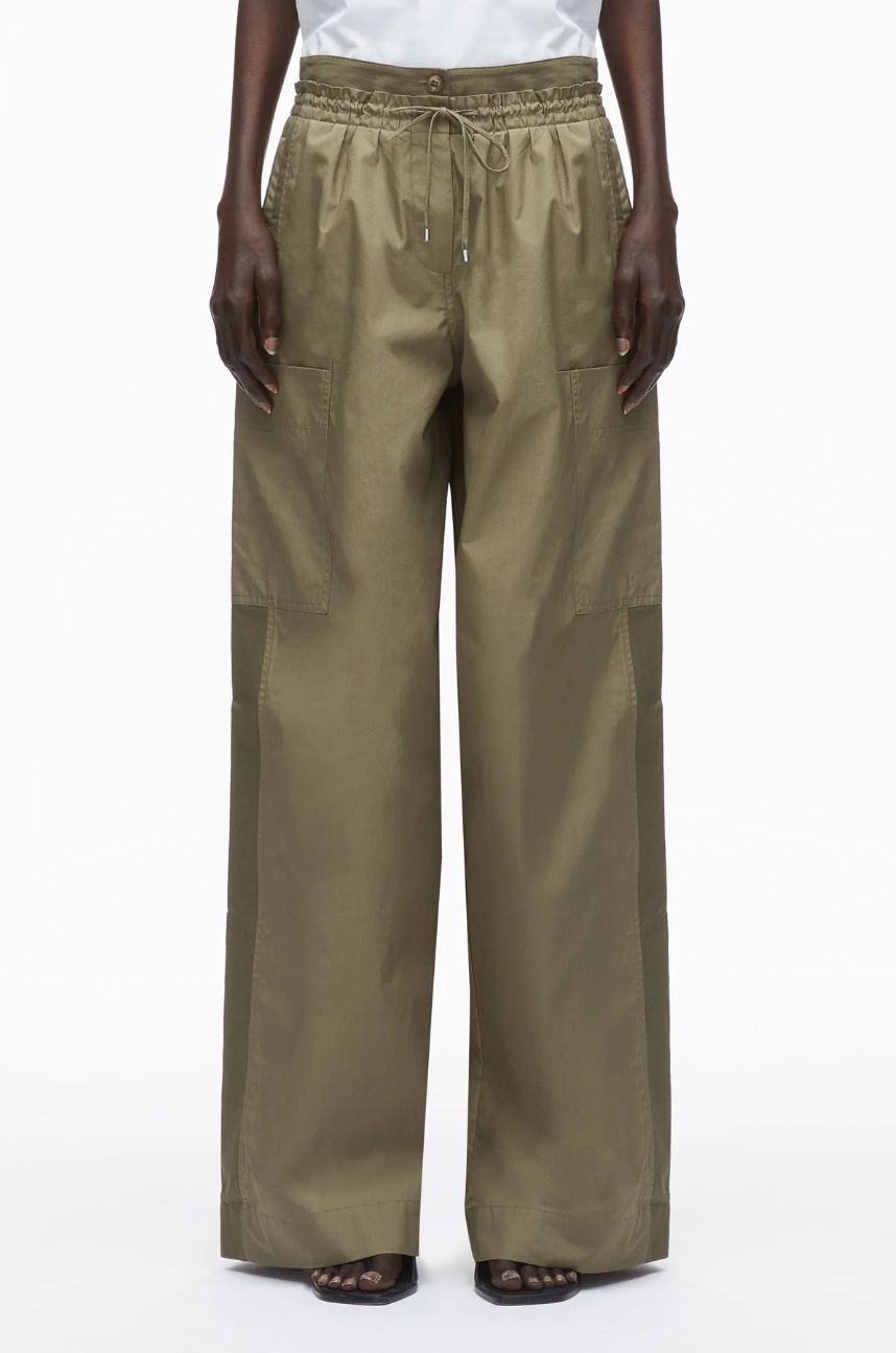 Phillip Lim Double Waistband Poplin Pant