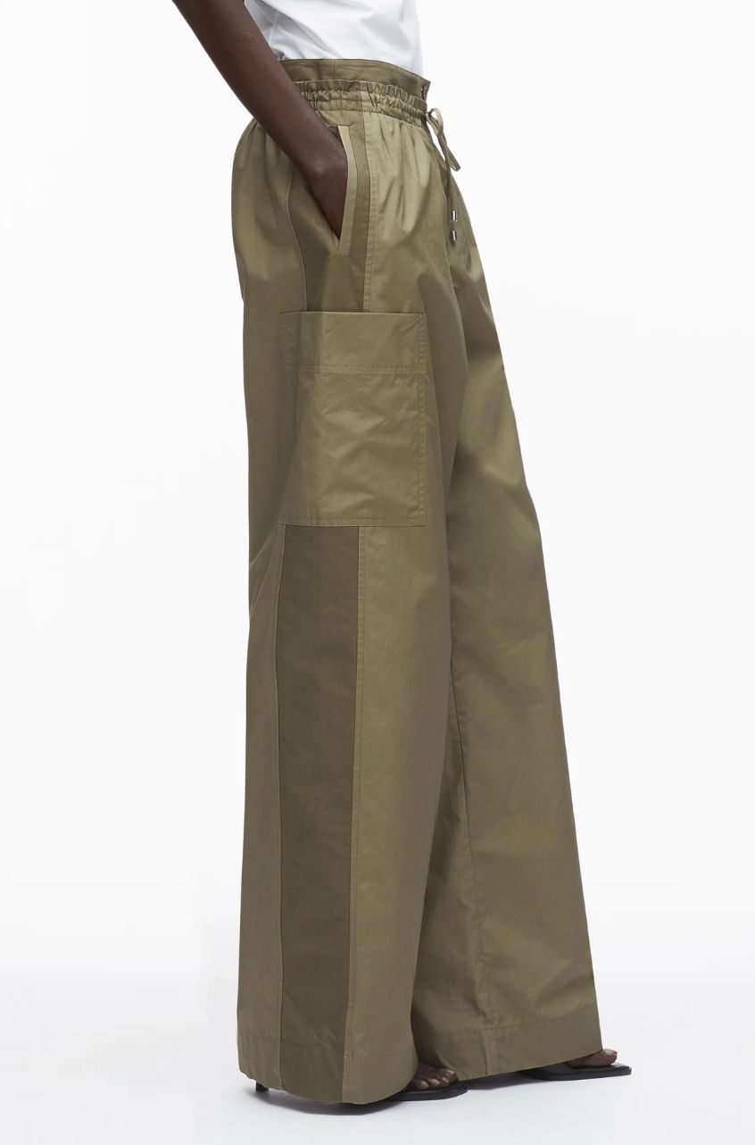 Phillip Lim Double Waistband Poplin Pant