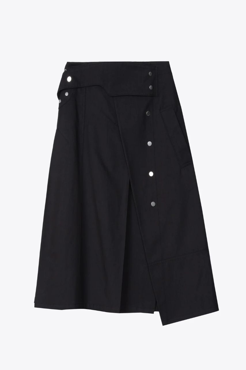 Phillip Lim Belted Utility Wrap Skirt