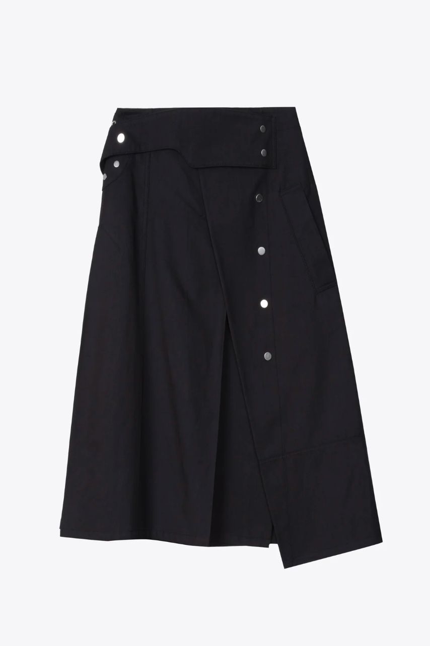 Phillip Lim Belted Utility Wrap Skirt