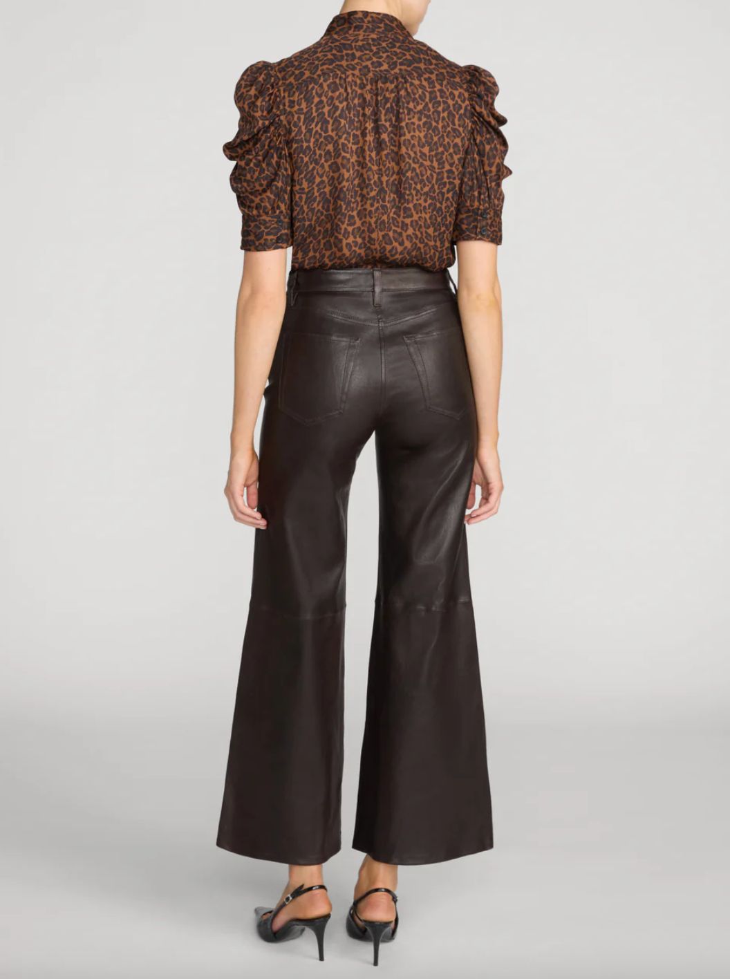 Frame Gillian Blouse in Leopard