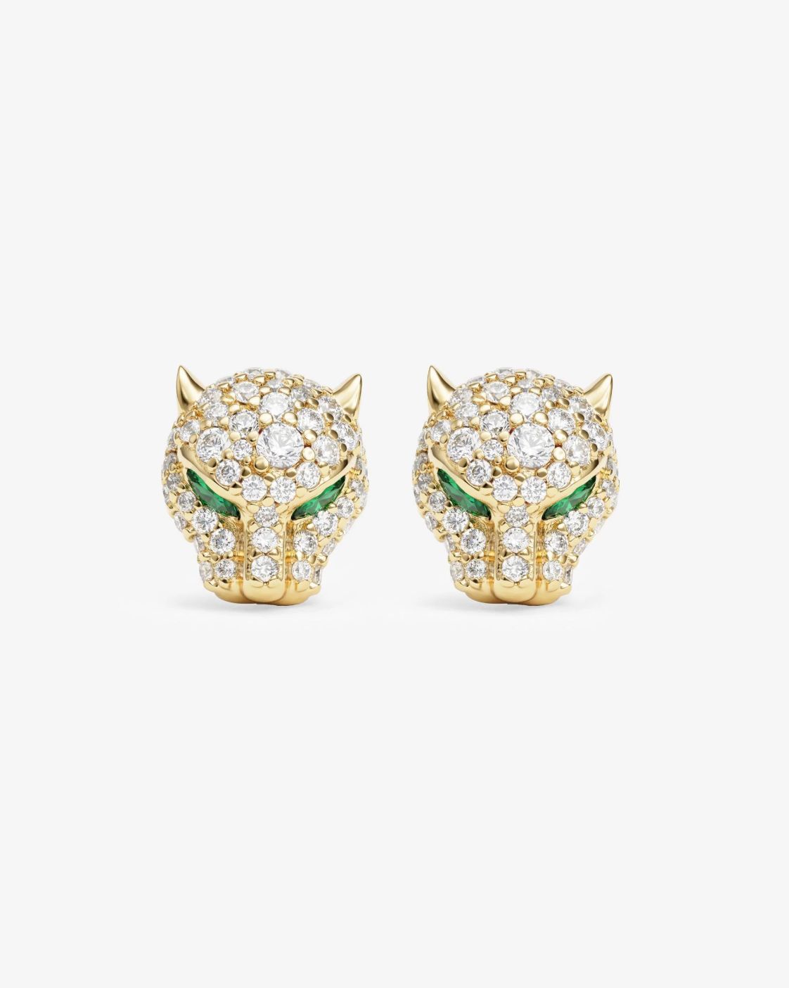 Melinda Maria Jaquar Pave Studs