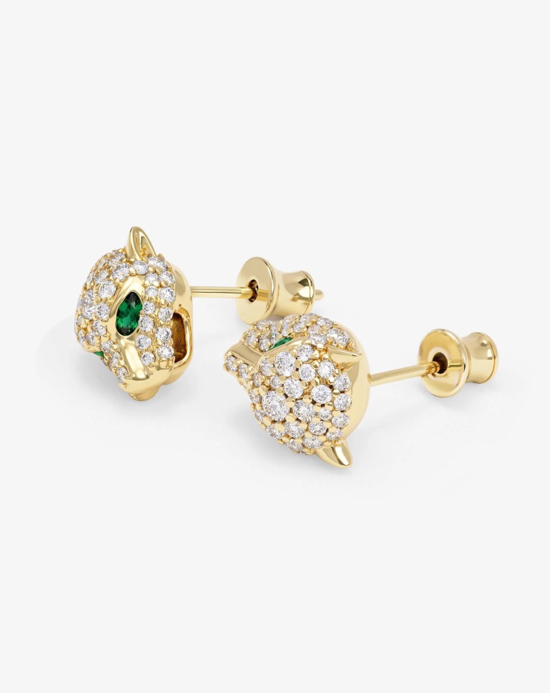 Melinda Maria Jaquar Pave Studs