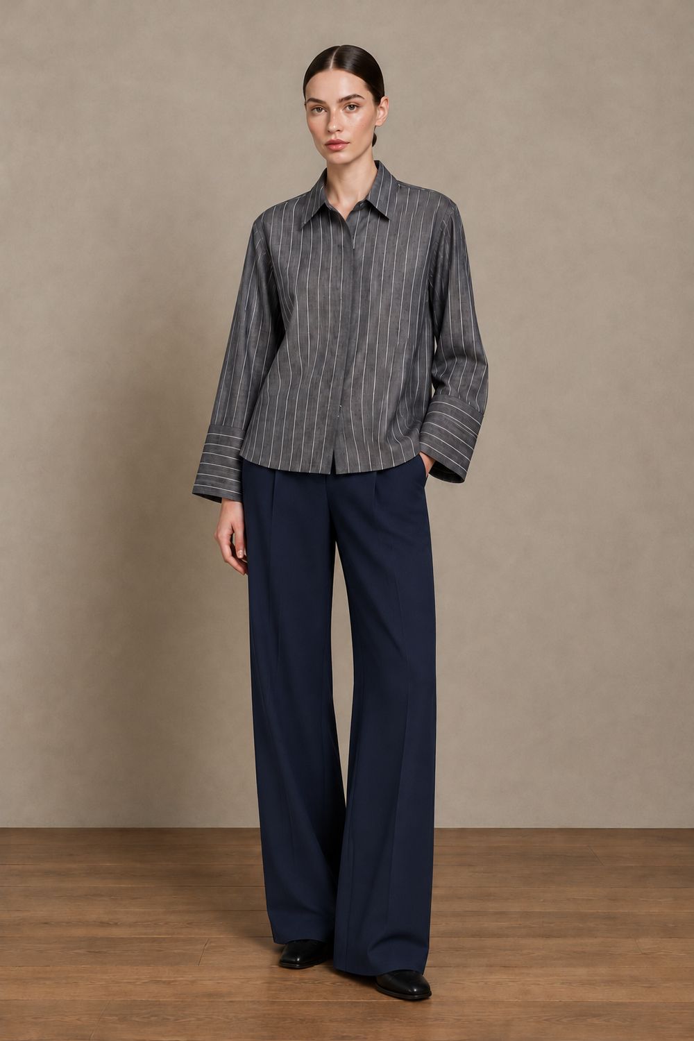 Academia Lisa Stripe Blouse