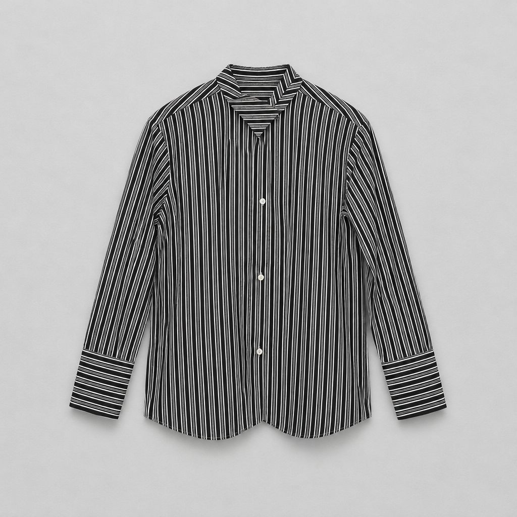 Academia Asia Stripe Blouse