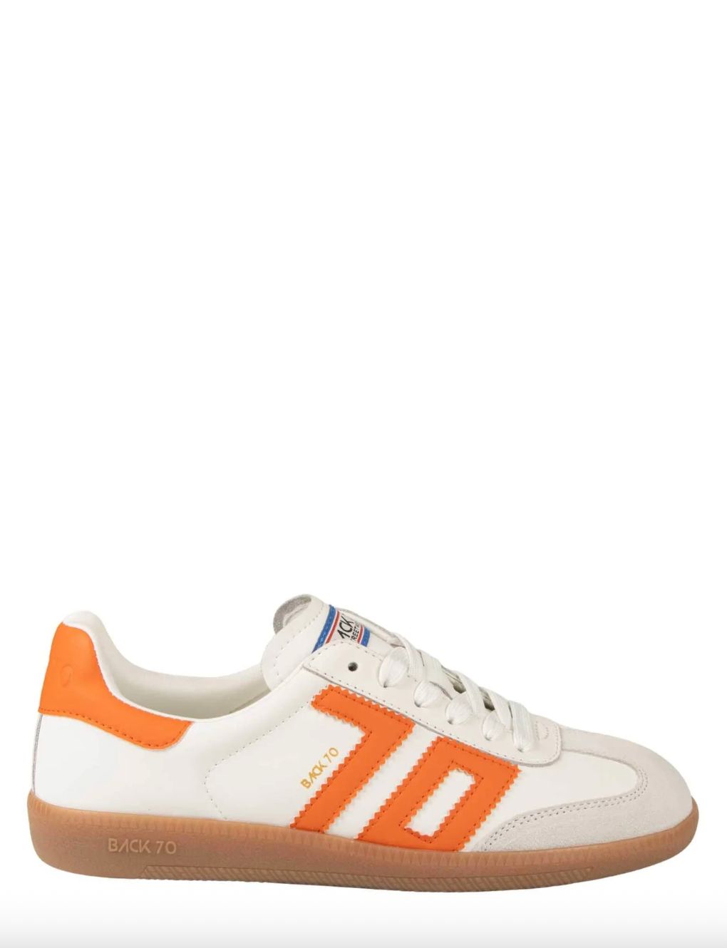 Back 70 Cloud in White/Orange