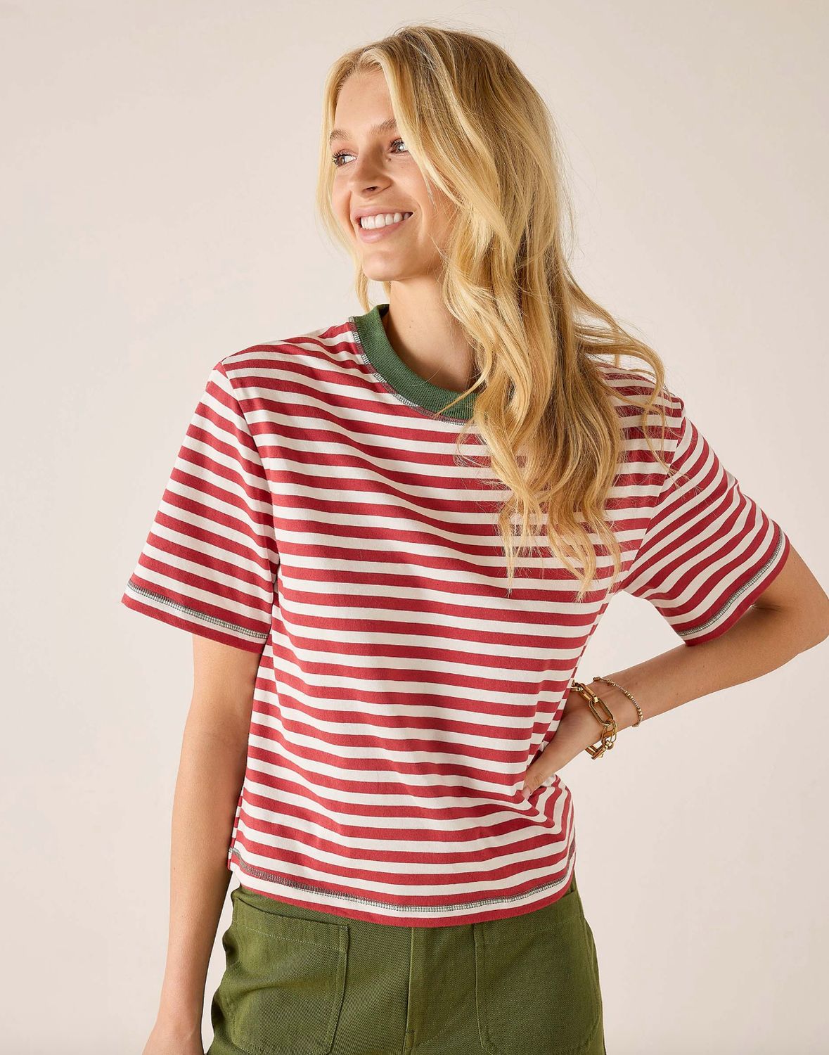 Mersea Deauville Ringer Tee