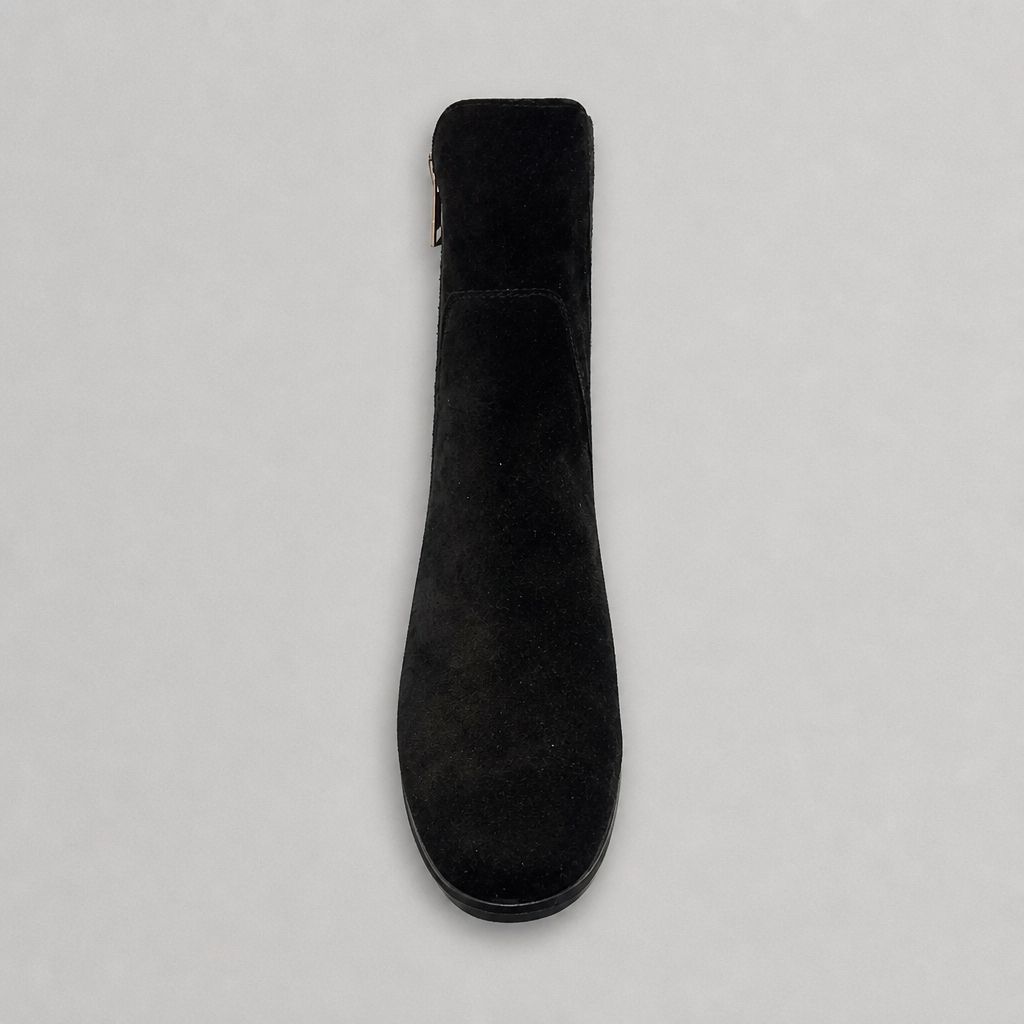 Homers Niki Black Suede Boot