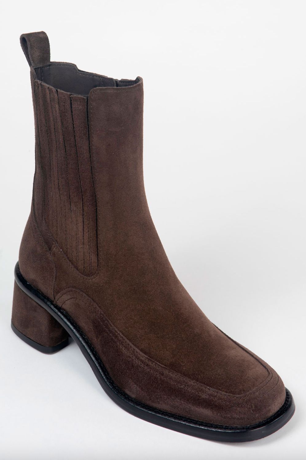 Homers Colette Ankle Boot in Brown Suede