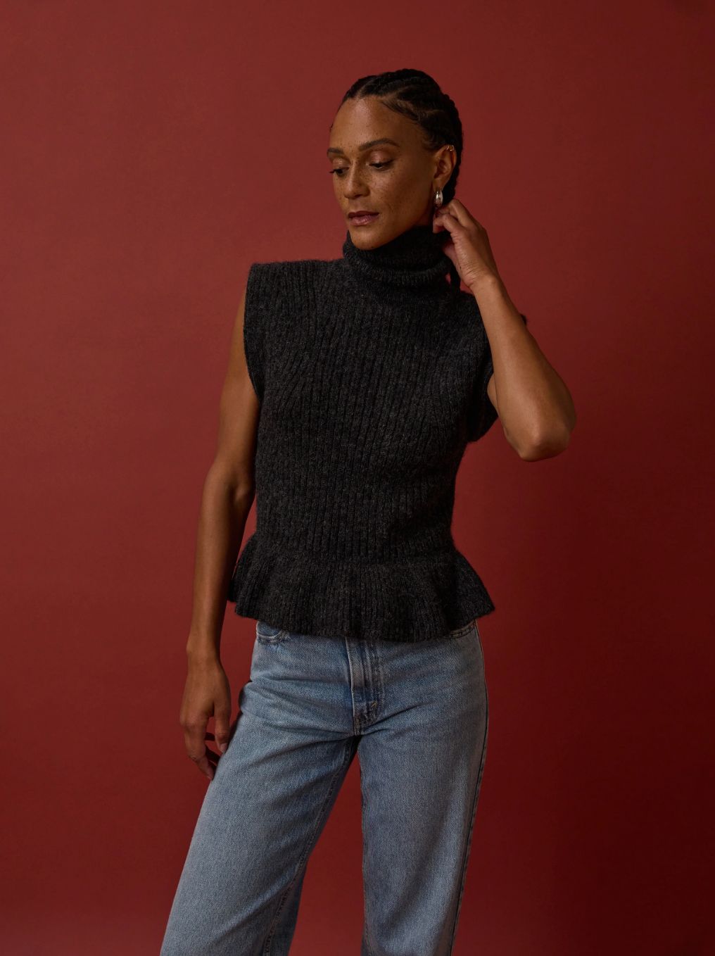 Nation Miranda Turtleneck Tank