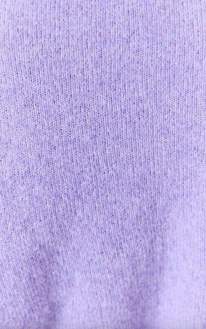 American Vintage Ouity Crew Sweater in Violet