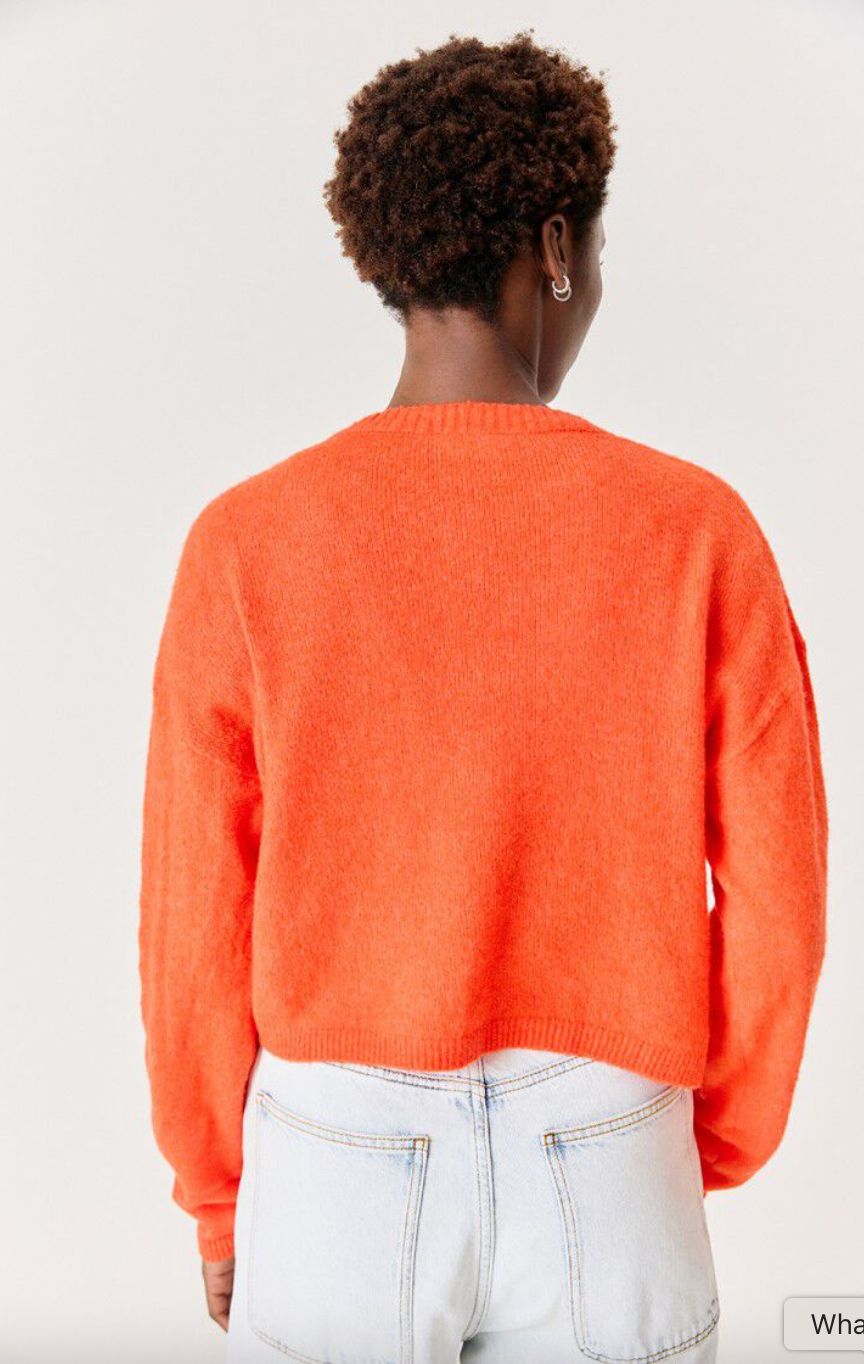 American Vintage Ouity Cardigan in Gaspacho