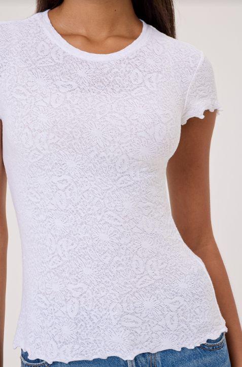Goldie Jacquard Love Story Tee