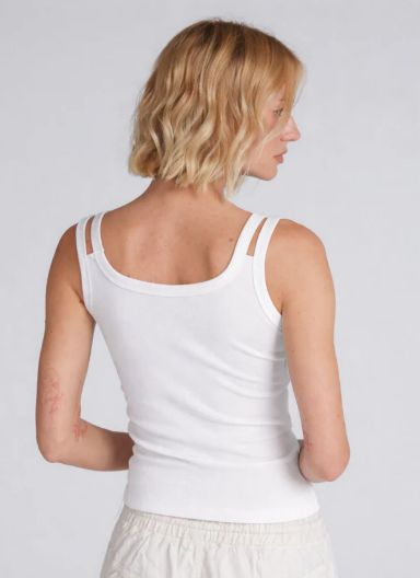 ASKK NY Double Tank in Ivory
