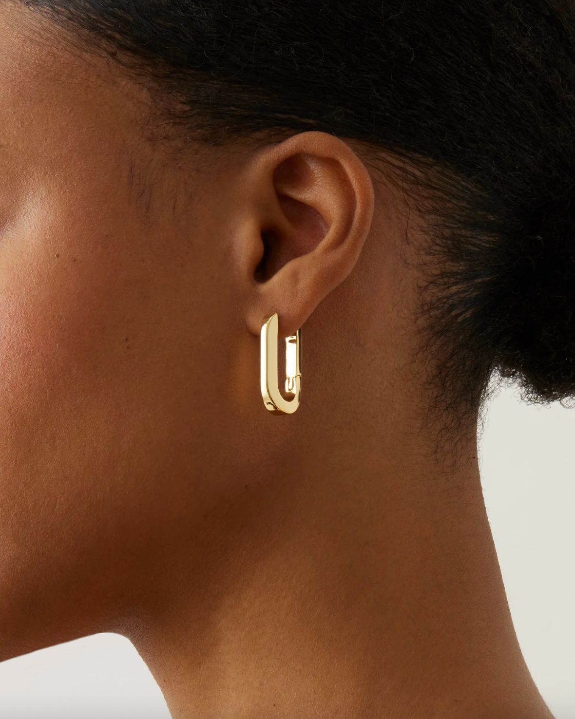 Jenny Bird U-Link Earrings in Gold