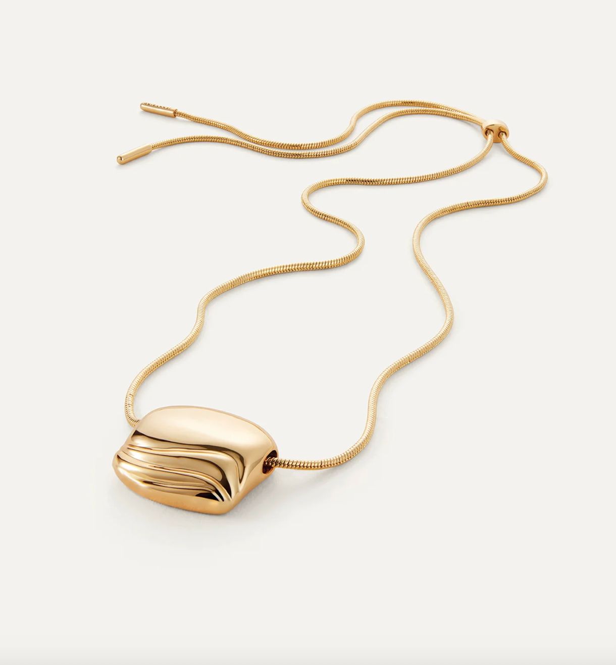 Jenny Bird Rue Pendant in Gold