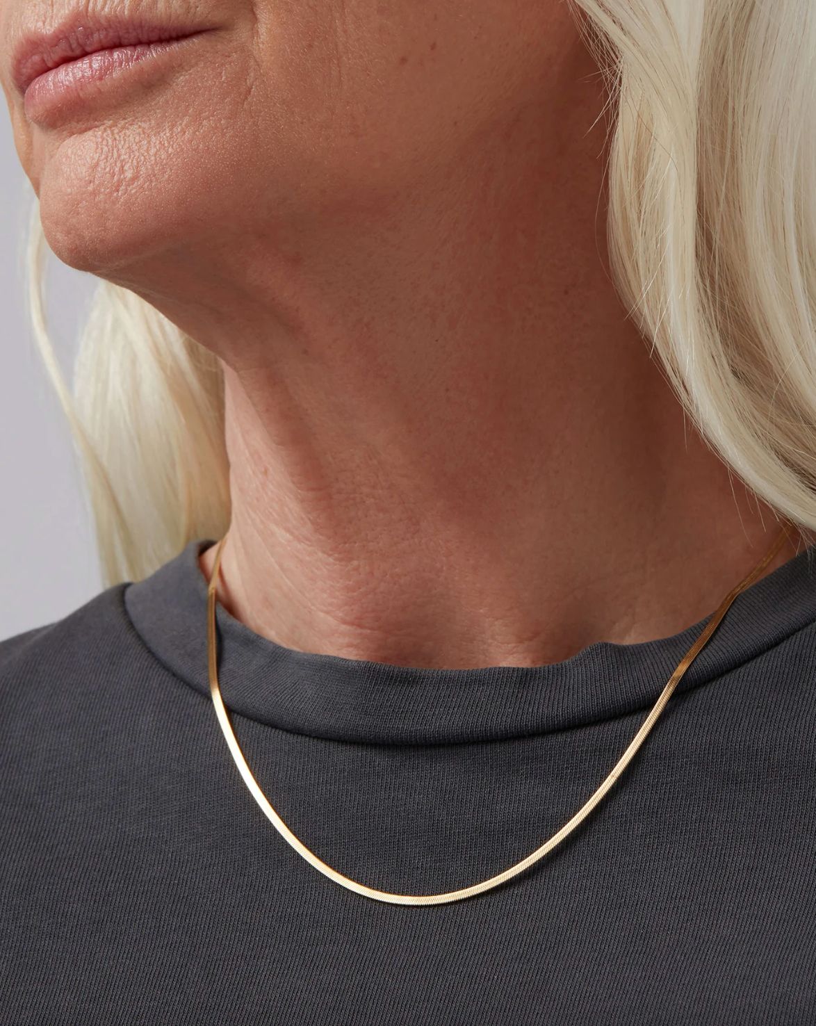 Jenny Bird Zeina Slim Chain in Gold