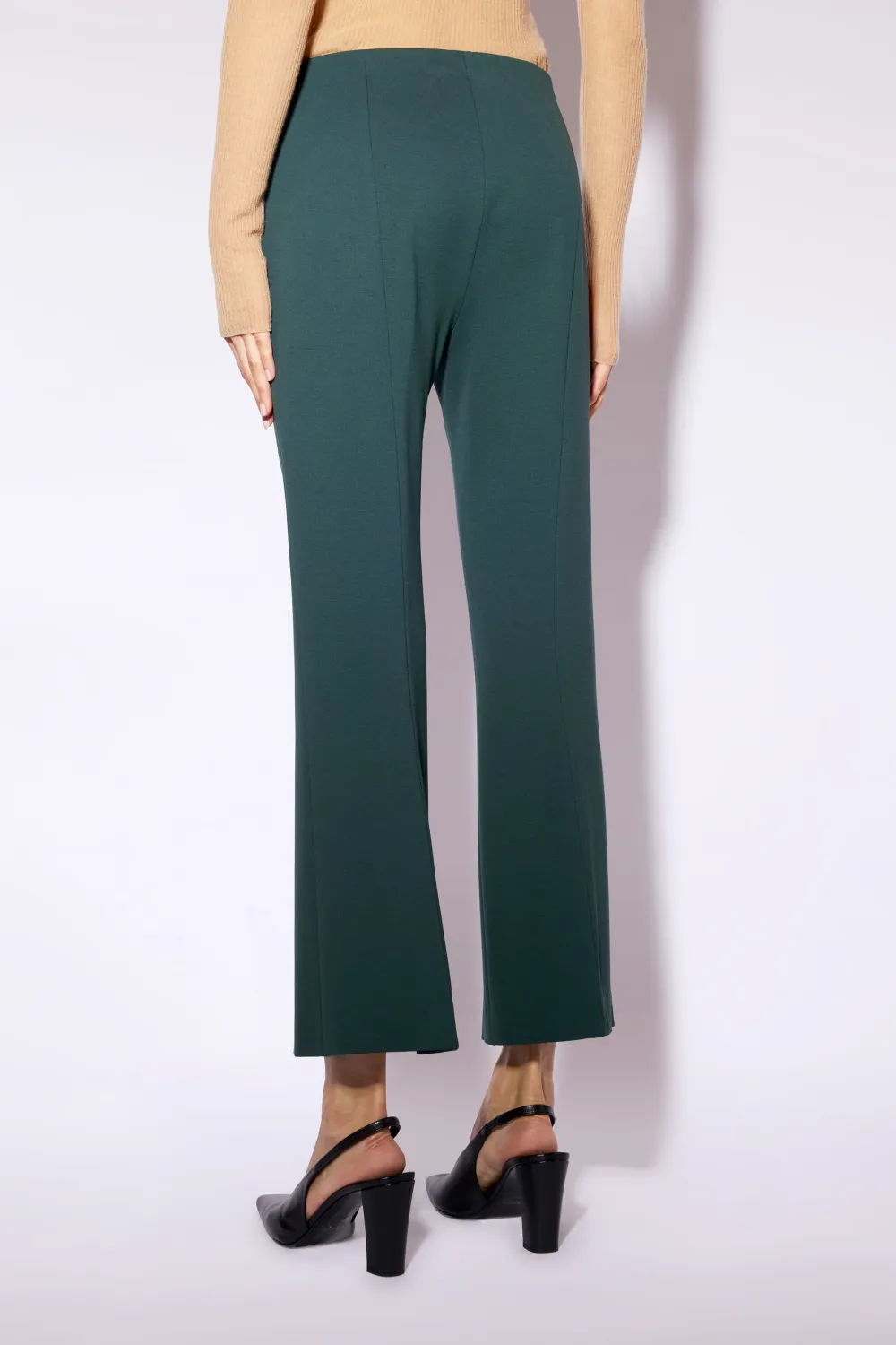 Liviana Conti Pull-On Crop Flare in Eden