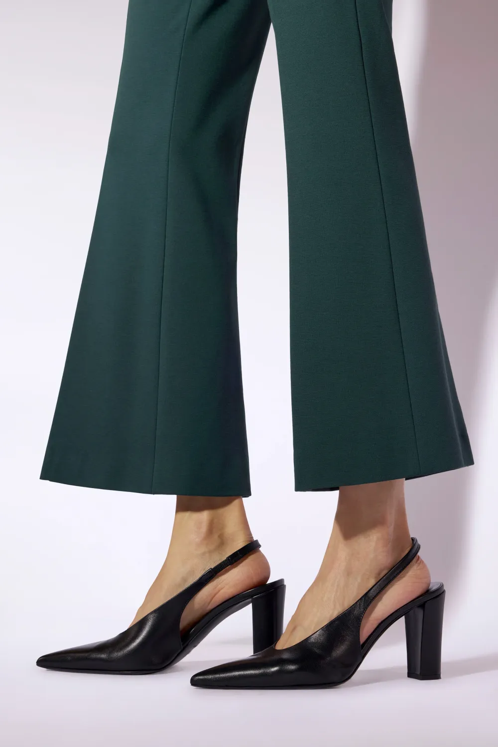 Liviana Conti Pull-On Crop Flare in Eden