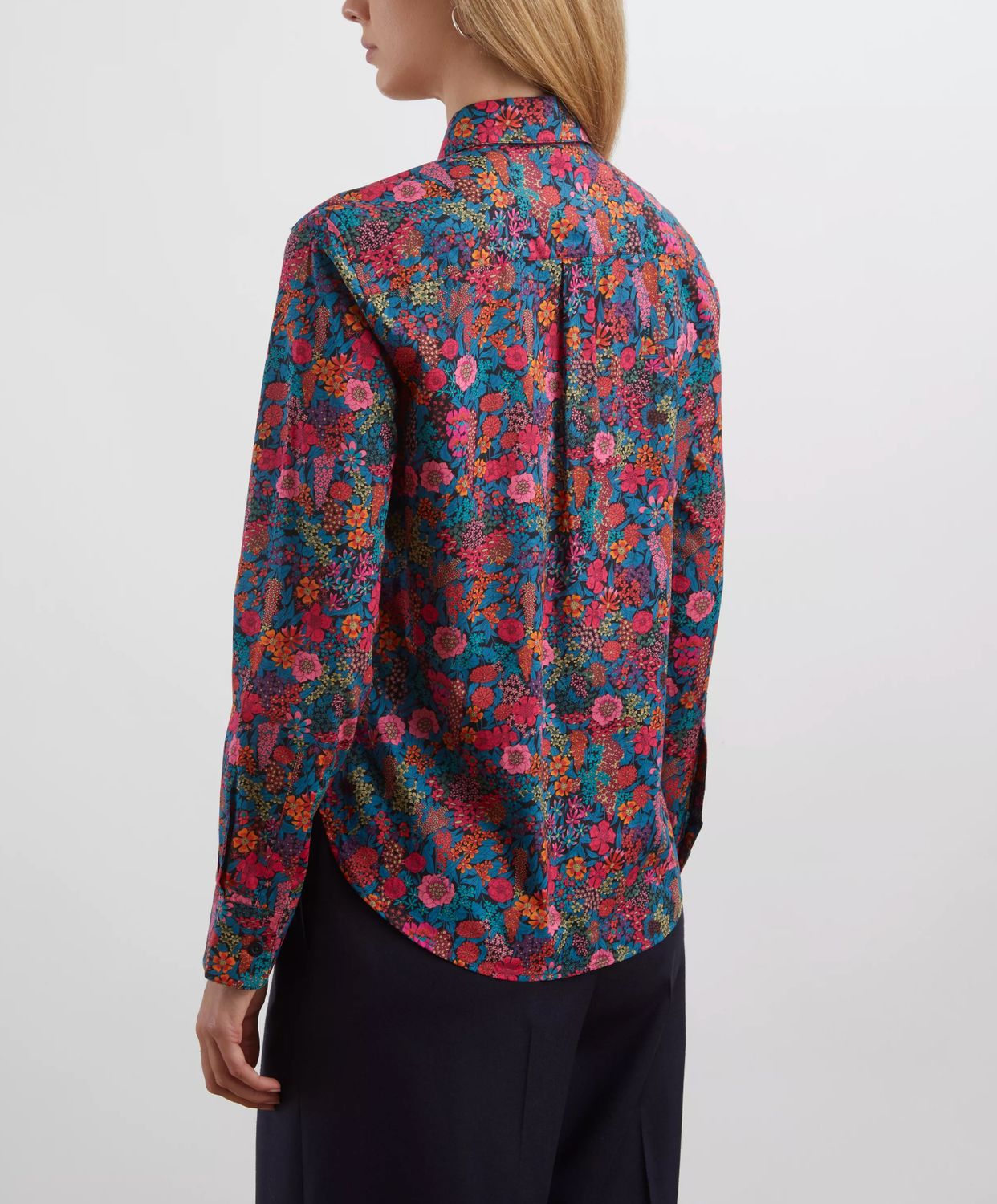 Liberty of London Ciara Fitted Shirt in Pink