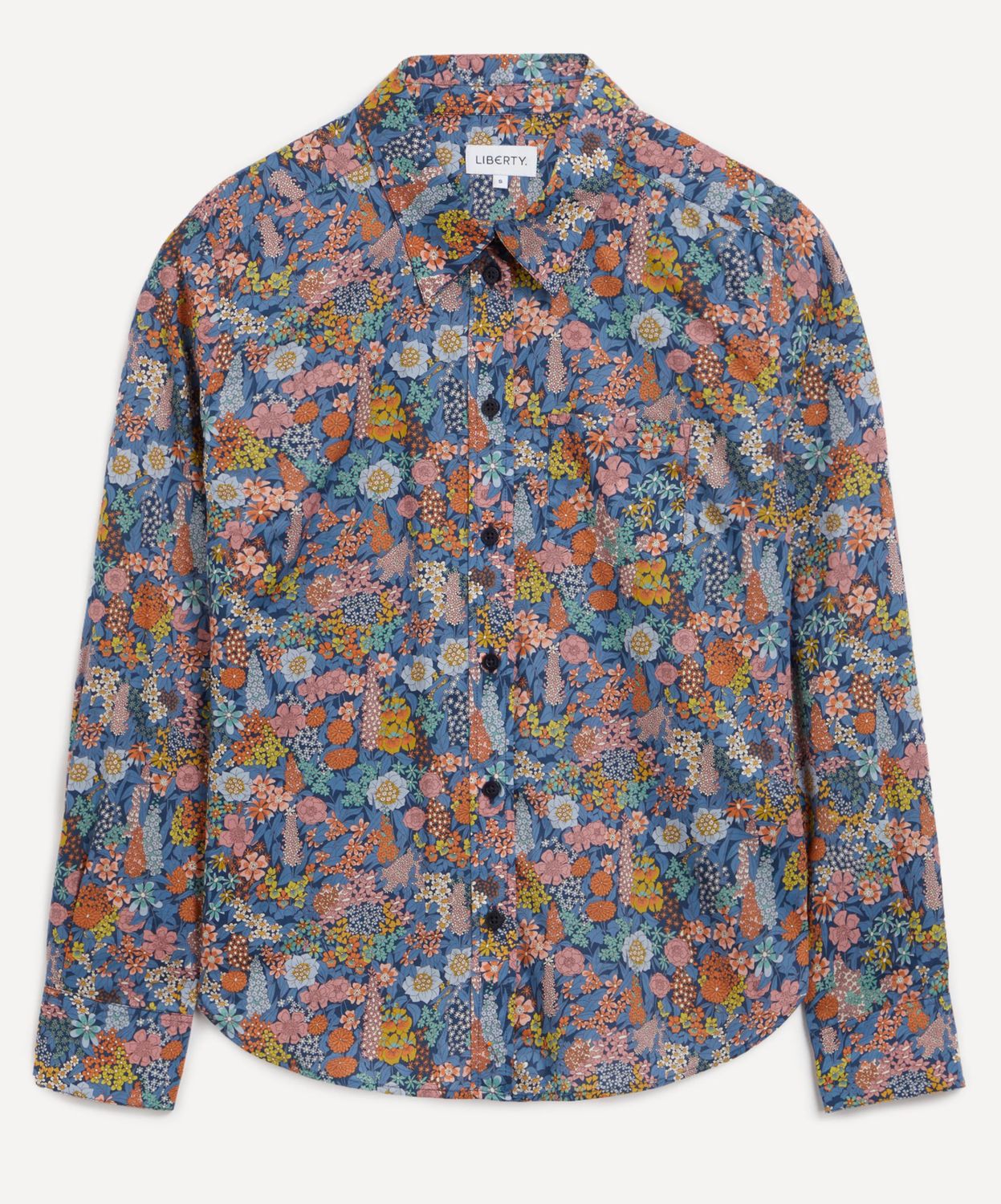 Liberty of London Ciara Fitted Shirt in Light Blue