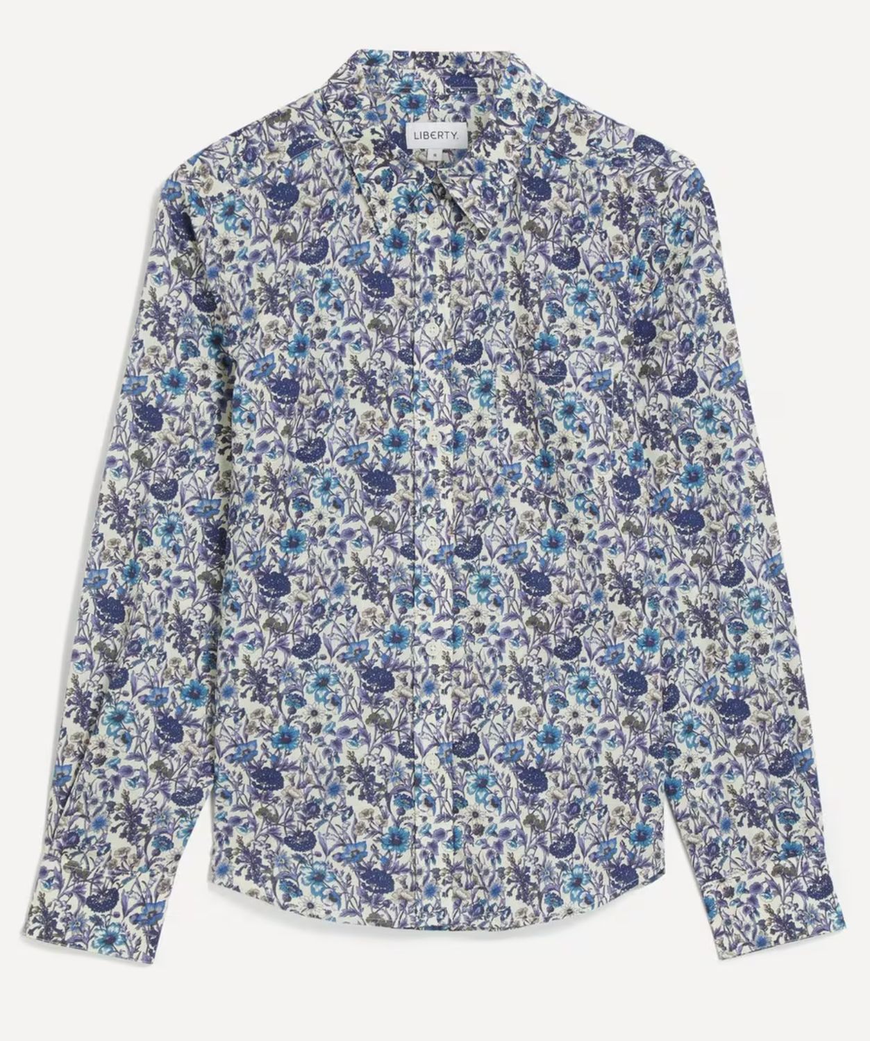 Liberty of London Rachel Fitted Shirt in Blue