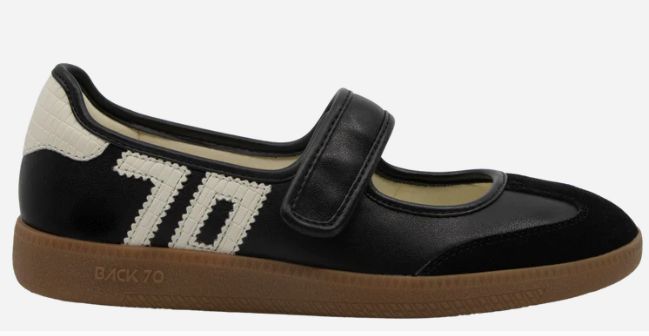 Back 70 Aya Sneakerina Black/Milk