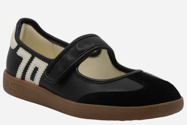 Back 70 Aya Sneakerina Black/Milk