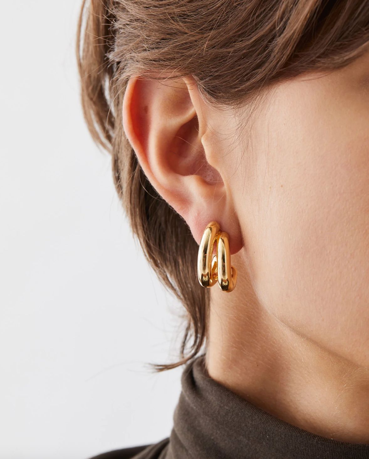Jenny Bird Florence Earring in Gold