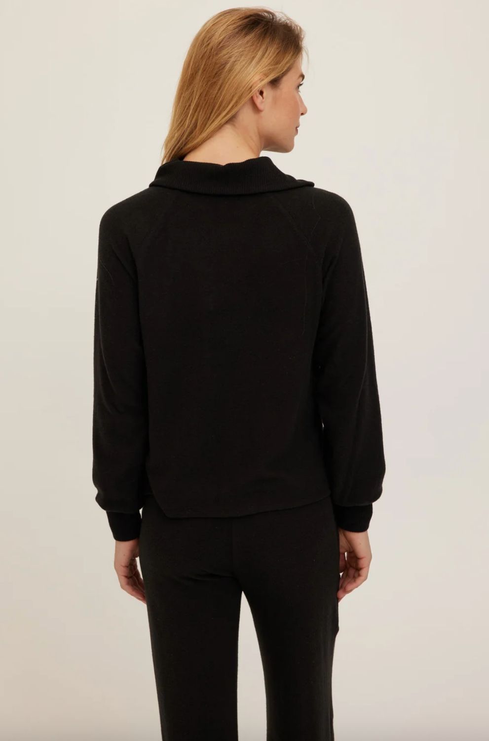 Project Social T Slow Morning Pullover in Black