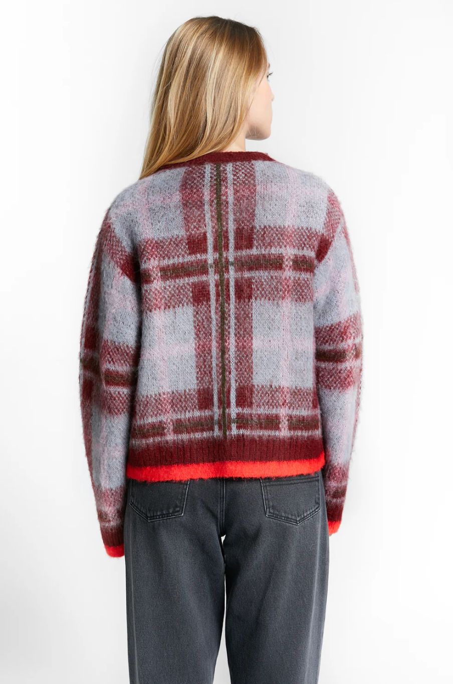 Indee Winnie Sweater in Merlot Red